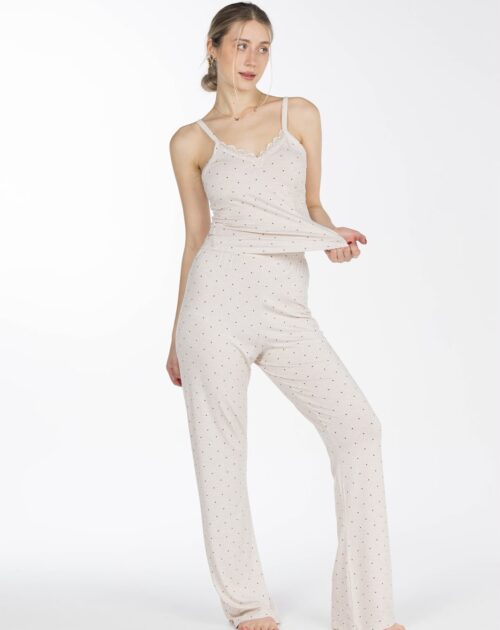Sleeveless Pajama Set